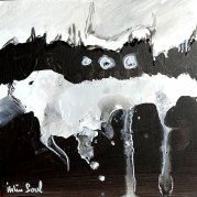 "Bestiaire II" - acrylique sur bois 10x10 - HZ 574
